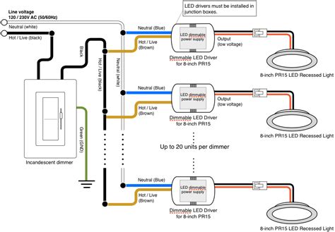 recessed lighting wiring diagram